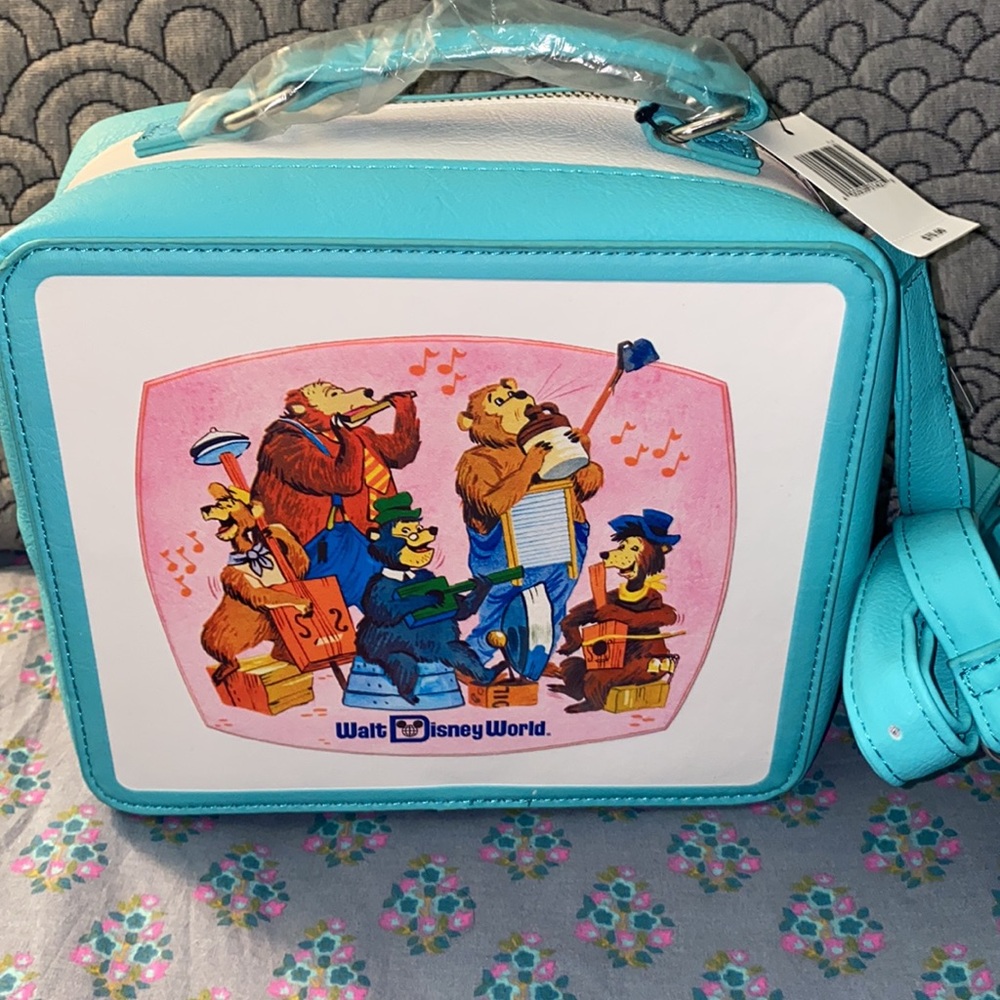 Disney Parks WDW 50th Vault Collection Loungefly Lunchbox Crossbody *NWT - Picture 4 of 7
